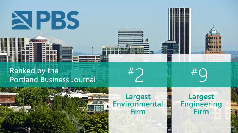 PBS ranked among top engineering and environmental firms.