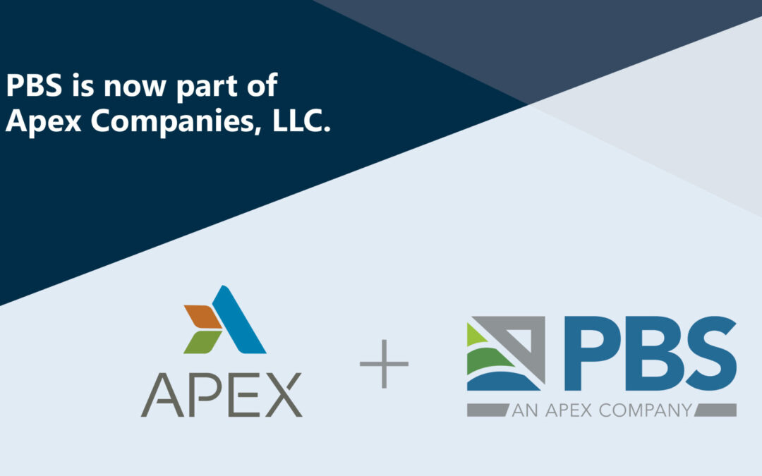 Apex Acquires PBS Engineering and Environmental Inc.