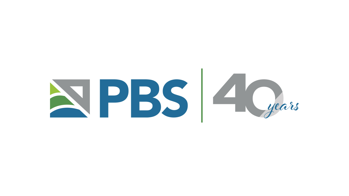 PBS 40 year logo