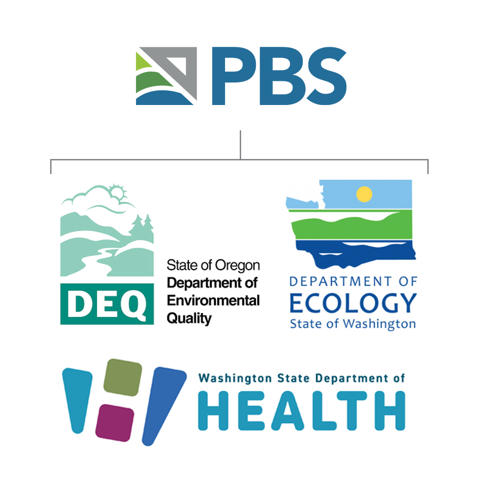 Regulatory agencies PBS works with via our PFAS program.